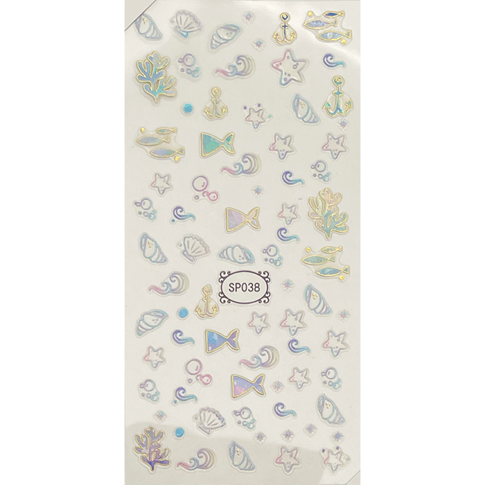 Pasties Gem Decals - Under The Sea