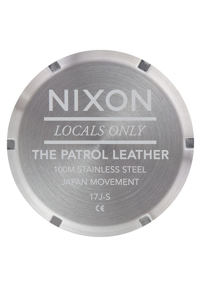 Patrol Leather - Navy / Saddle