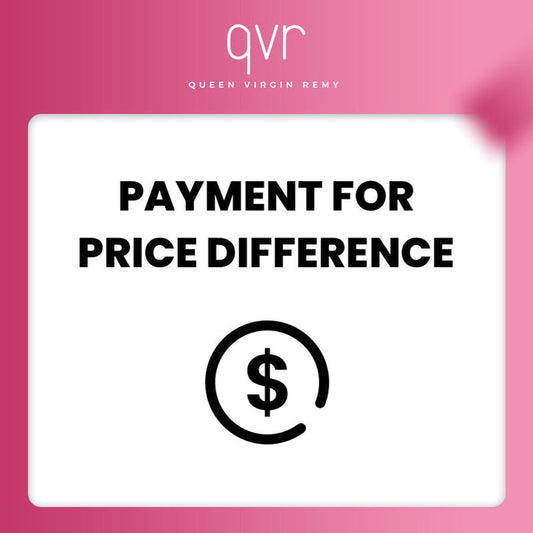 Payment For QVR Hair Order