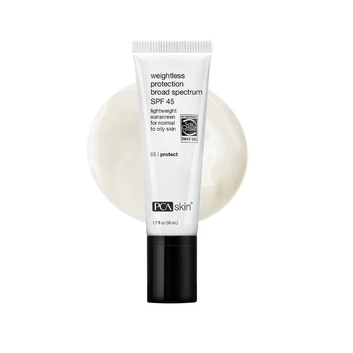 PCA Weightless Protection Broad Spectrum SPF 45 50ml - Beauty Tribe