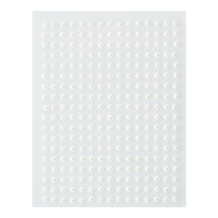 Pearly Whites decal sheet: rows of small white pearls