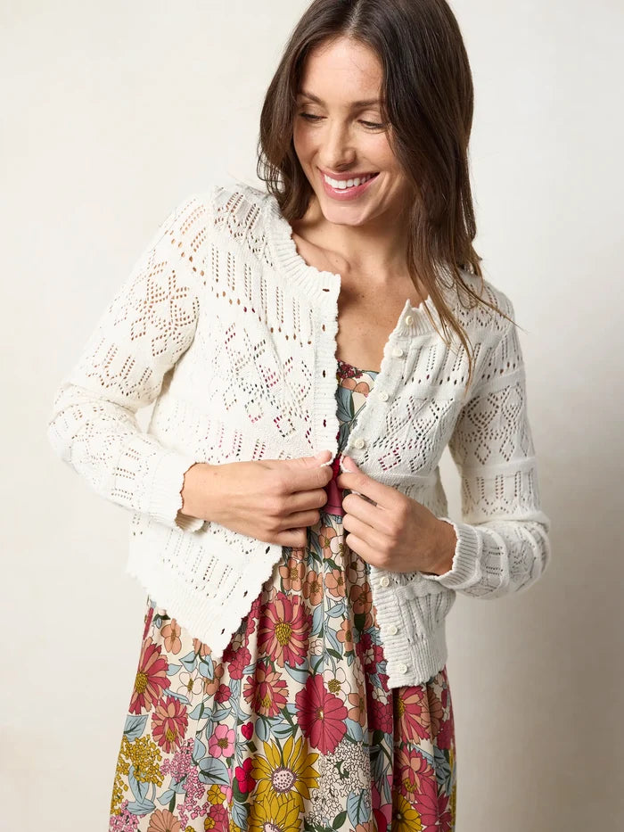 Your Everything Cardigan Sweater - Cream-view 2