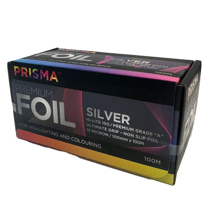 Prisma Silver Foil 100mm X 100m