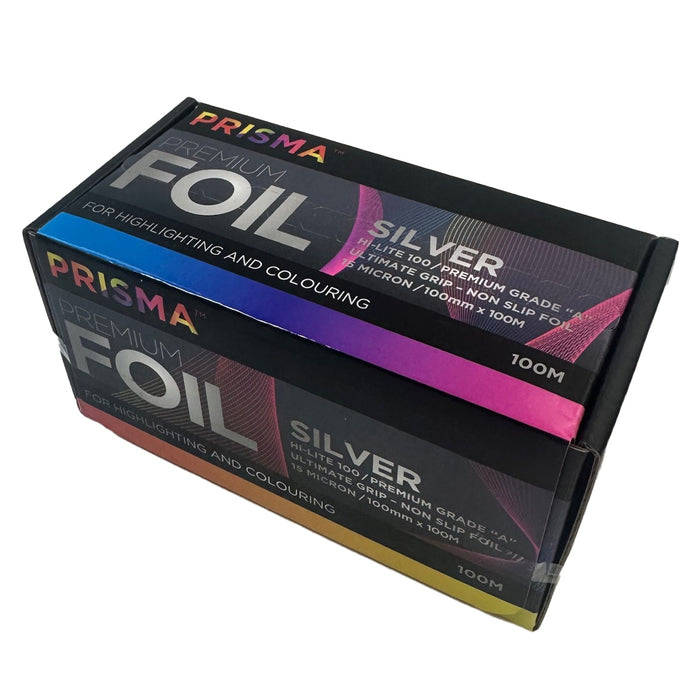 Prisma Silver Foil 100mm X 100m