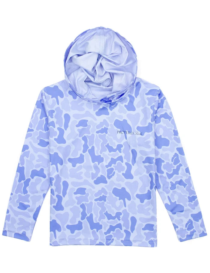 Properly Tied Sportsman Performance Hoodie-River Camo