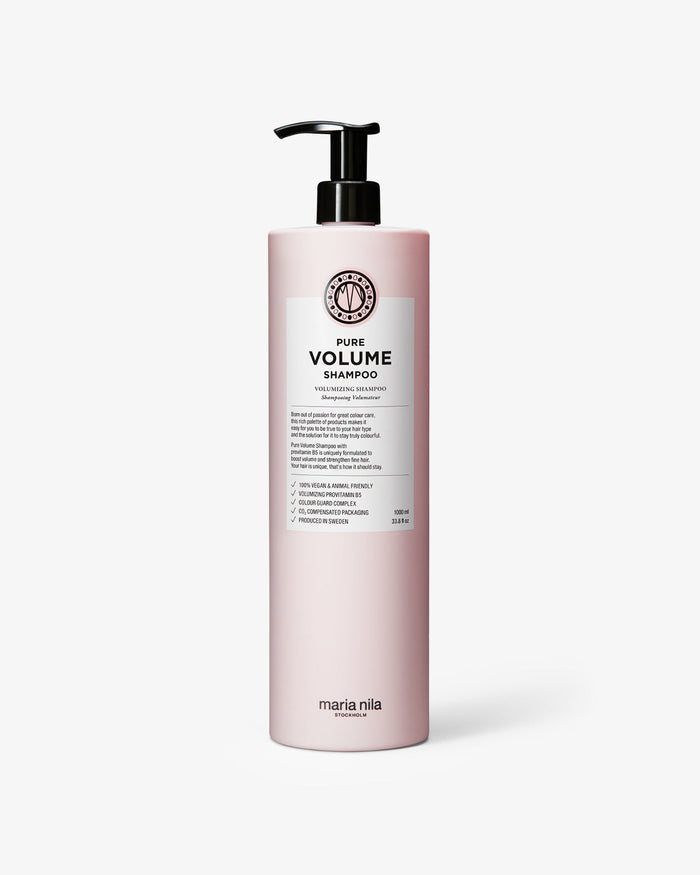 Pure Volume Shampoo Liter - Maria Nila hair care at Solvi Salon, Boise, Idaho