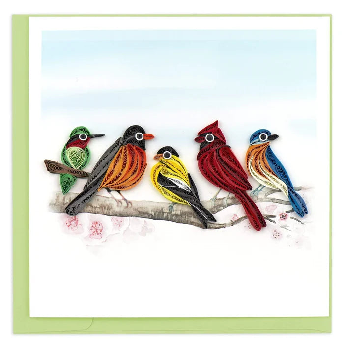 QUILLING CARD - Songbirds