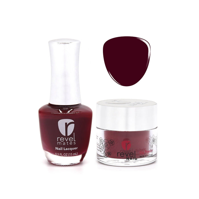 Revel Mates Duo | Dip + Polish | D240 Passion