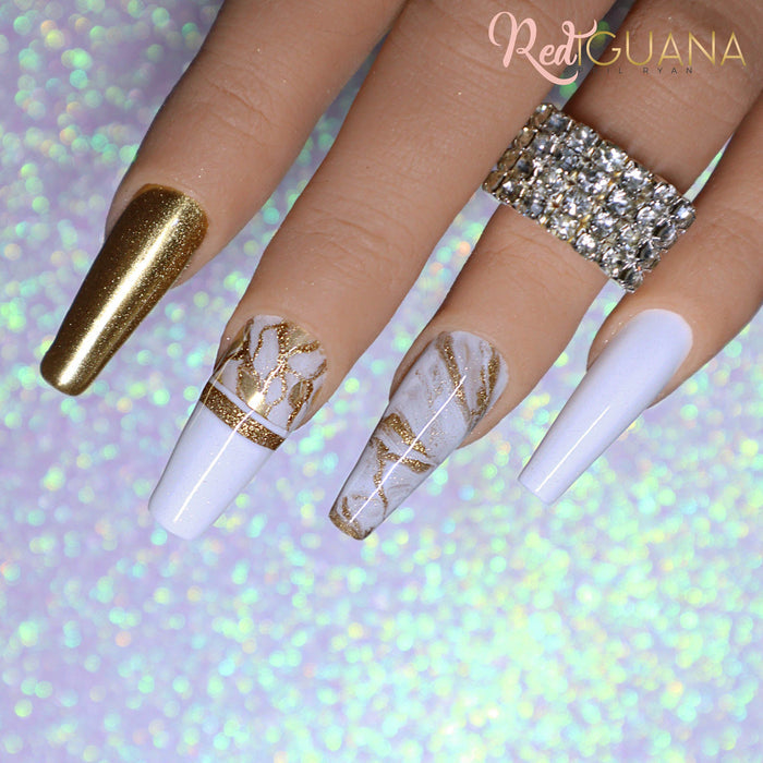 RI- Champagne Metallic Chrome Pigment-Pigments/Flakes/Chromes-Red Iguana LLC-Gel Essentialz