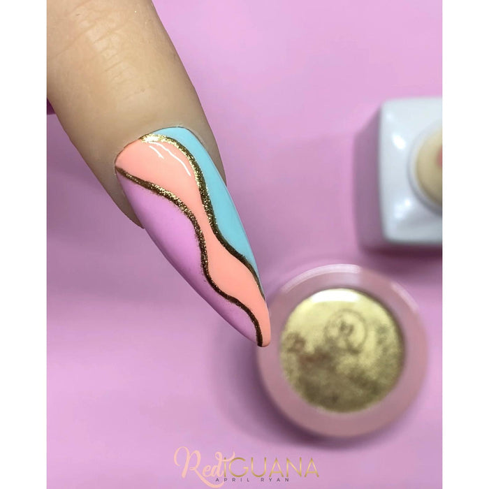 RI- Champagne Metallic Chrome Pigment-Pigments/Flakes/Chromes-Red Iguana LLC-Gel Essentialz