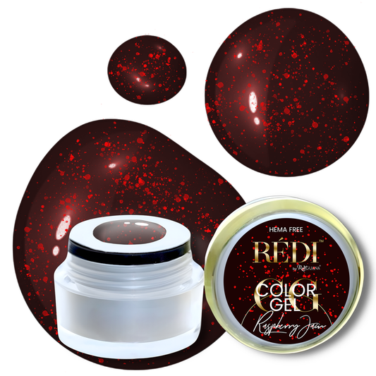RI- Raspberry Jam - Color Gel-Red Iguana LLC-Gel Essentialz