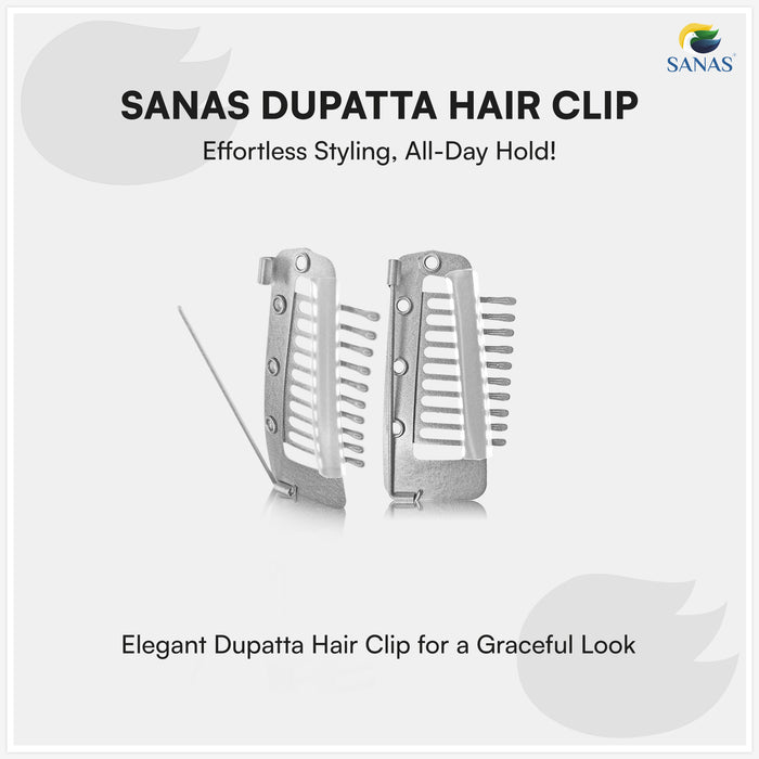 Non Slip Saree Pallu Clips for Women