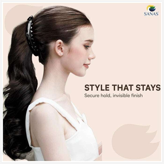 Premium banana clip hair accessory for ponytail and bun hairstyles