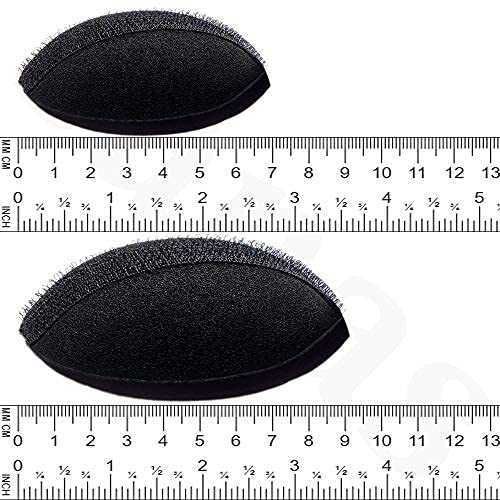 Hair Puff Set 2PCS with Velcro Grip