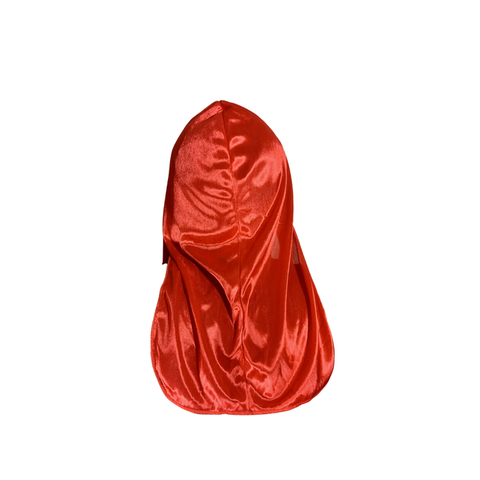 Satin Burnt Orange Durag