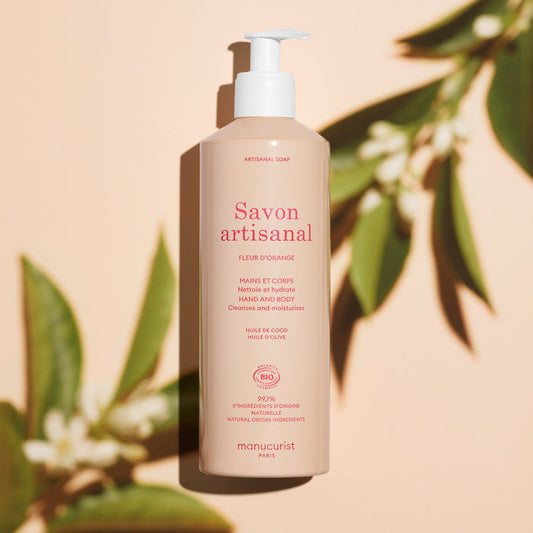 Savon Artisanal Parfum Fleur d'Orange - Cosmos Organic - 500ml