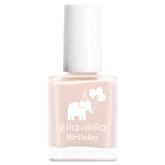 Second Serving sandy light pink nude nail polish bottle – ella+mila Birthday