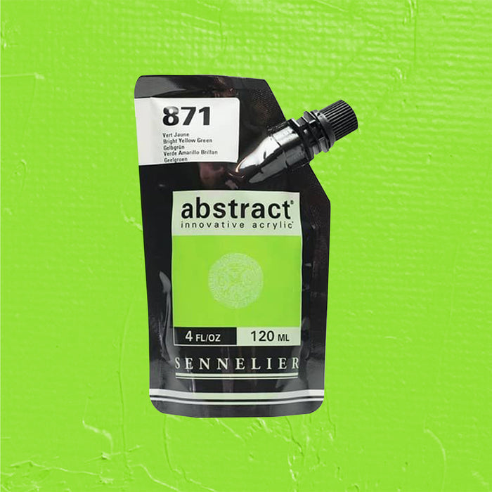Sennelier Acrylic paint pouch in green