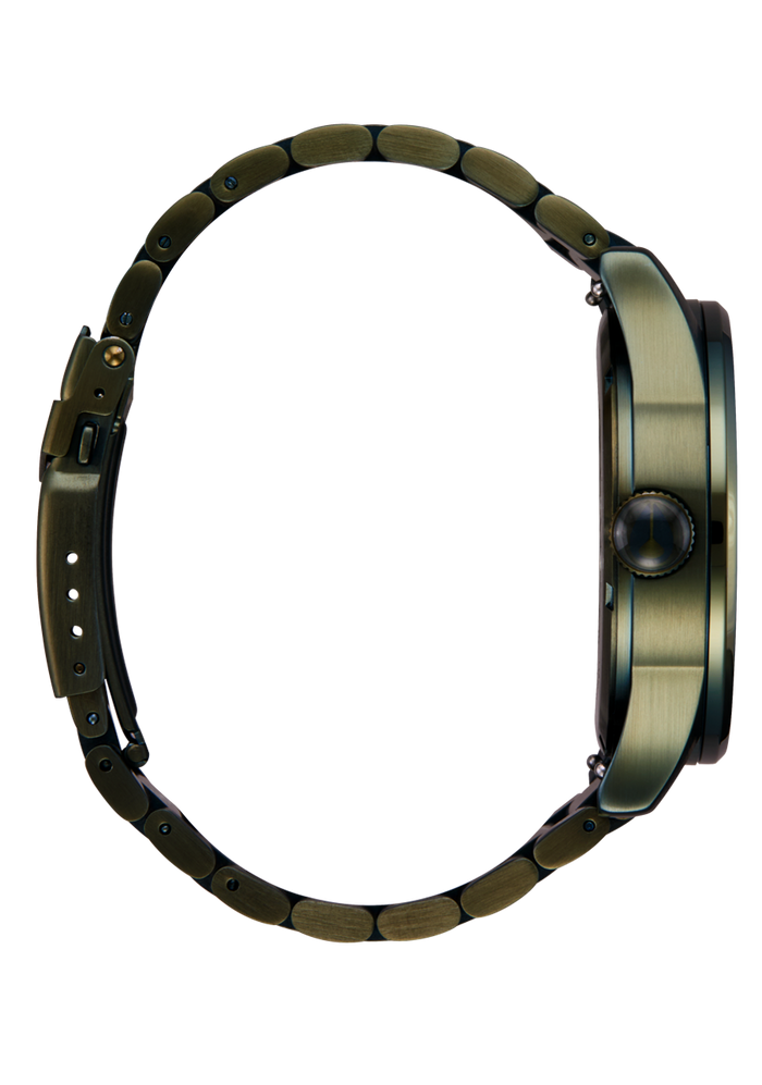 Sentry Stainless Steel - Dark Olive / Black