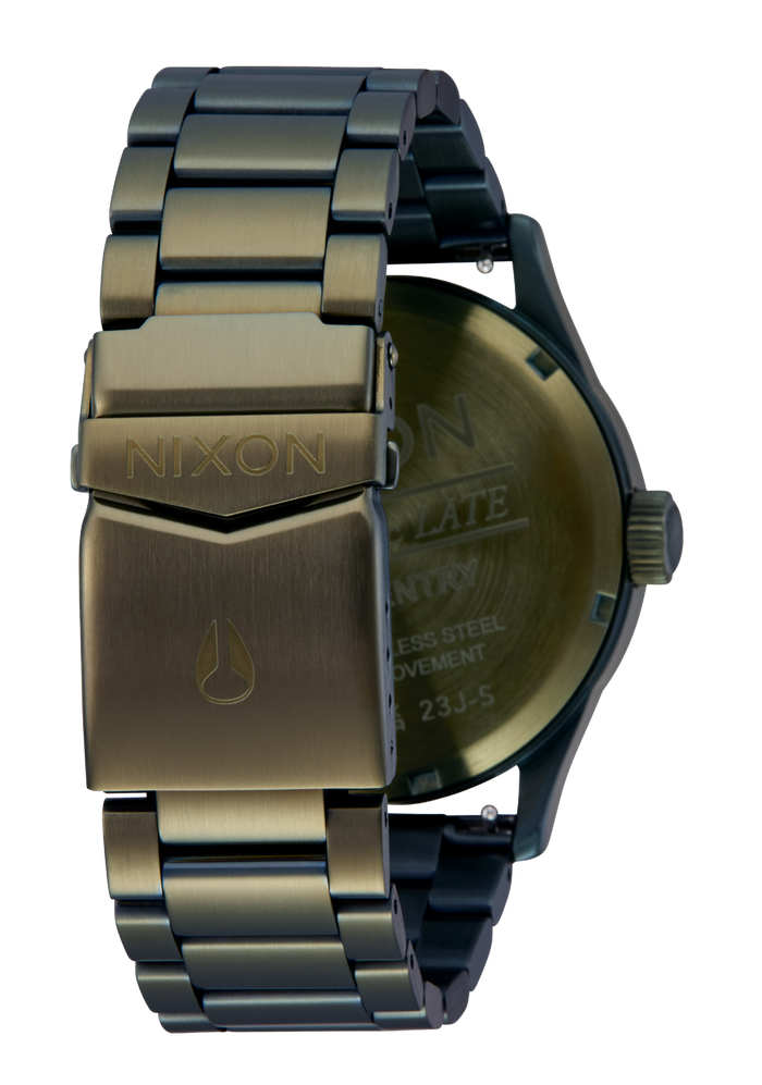 Sentry Stainless Steel - Dark Olive / Black