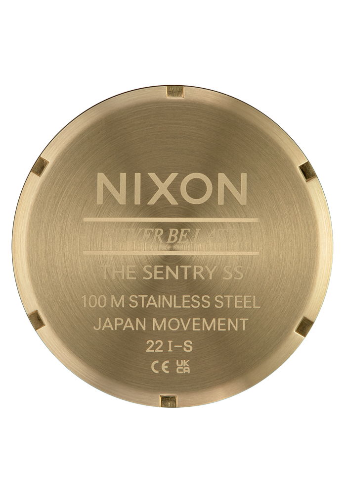 Sentry Stainless Steel - Yellow Gold / Black