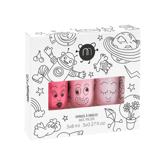 Set of 3 Kids Nail Polish - Belle De Provence