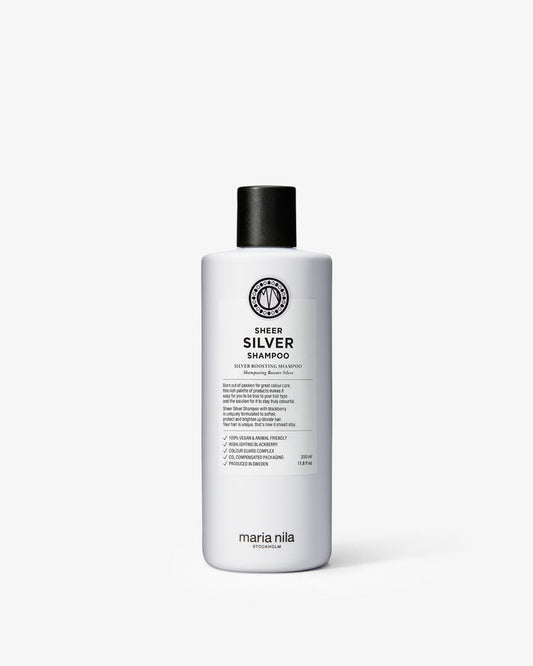Sheer Silver Shampoo - Maria Nila hair care at Solvi Salon, Boise, Idaho