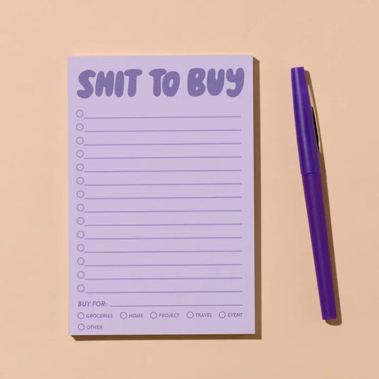 Shit to Buy (List Pad)