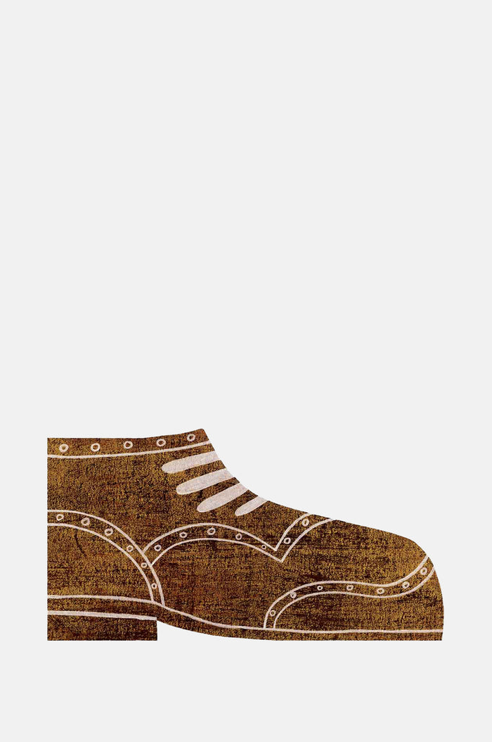 Mortlake Papers Shoe Shaped Greeting Card.