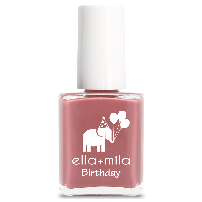 Sixth Fix dark salmon pink nail polish bottle – ella+mila Birthday