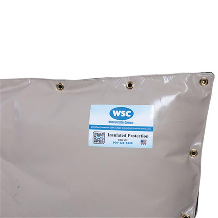 Size A Desert Tan Backflow Insulating Pillow 14" x 14"