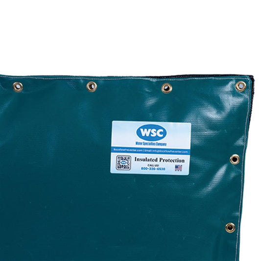 Size C Forest Green Backflow Insulating Pillow 30" x 24"