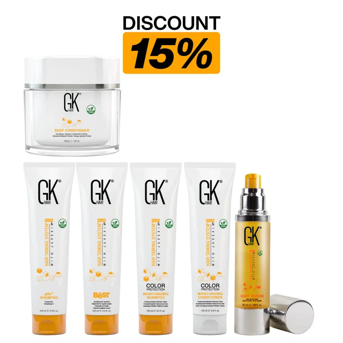 Smooth Your Style Kit at DISCOUNT 15%: Deep Conditioner, pH+ Shampoo, The Best, Moisturizing Shampoo, Conditioner, Hair Serum