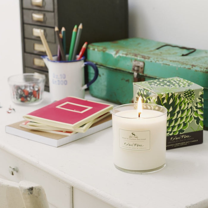 Soap & Paper Factory Roland Pine Large Soy Candle