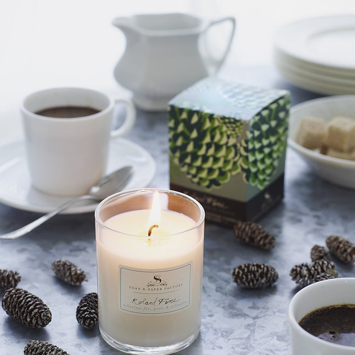 Soap & Paper Factory Roland Pine Votive Soy Candle