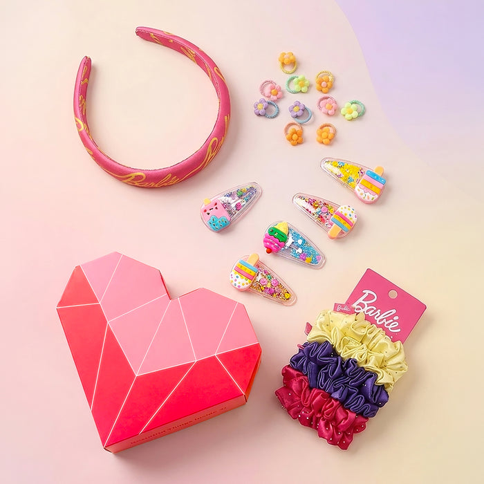 Spring Barbie Hair Accessory Gift Box - Set of 4