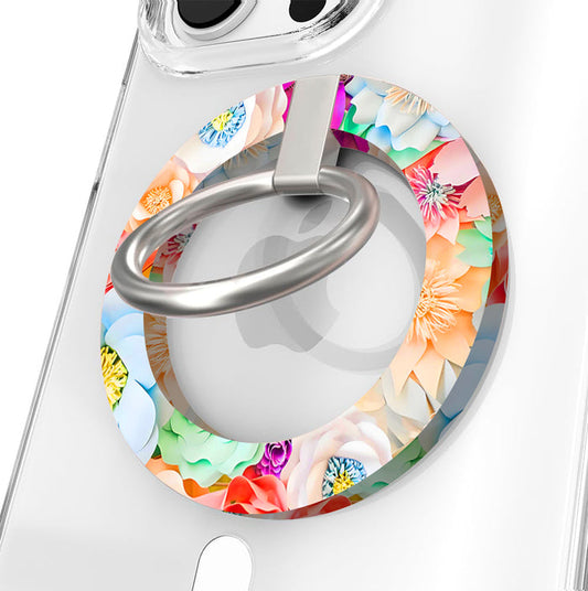 Spring Bouquet Hold It Fancy MagSafe Grip Ring â Spring Bouquet Hold It Fancy MagSafe Grip Ring â Paper Flower Phone Grip & Stand Watch your style bloom with the "Spring Bouquet" Hold It Fancy MagS...