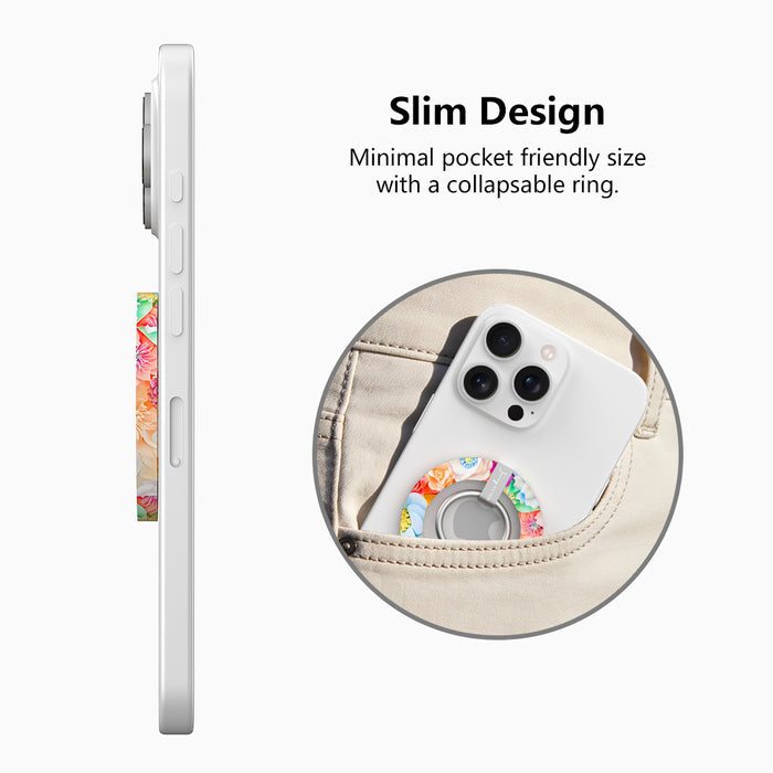 Spring Bouquet Hold It Fancy MagSafe Grip Ring â Spring Bouquet Hold It Fancy MagSafe Grip Ring â Paper Flower Phone Grip & Stand Watch your style bloom with the "Spring Bouquet" Hold It Fancy MagS...