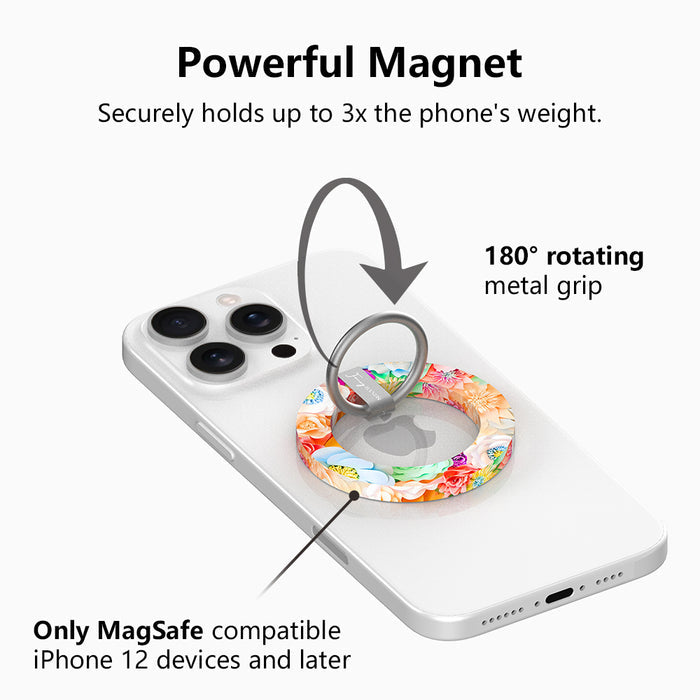 Spring Bouquet Hold It Fancy MagSafe Grip Ring â Spring Bouquet Hold It Fancy MagSafe Grip Ring â Paper Flower Phone Grip & Stand Watch your style bloom with the "Spring Bouquet" Hold It Fancy MagS...
