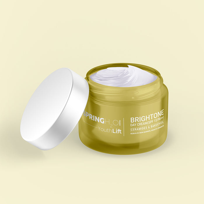 SPRING H2O Youth Lift brightone Day Cream Rebuilds Skin Barrier (50 ml)