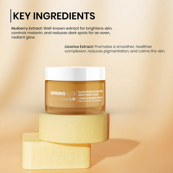 SPRING H2O Youth Lift Glow Perfection Skin Brightening Cream (50 ml)