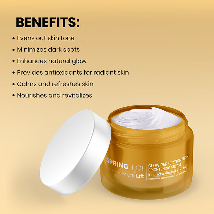 SPRING H2O Youth Lift Glow Perfection Skin Brightening Cream (50 ml)