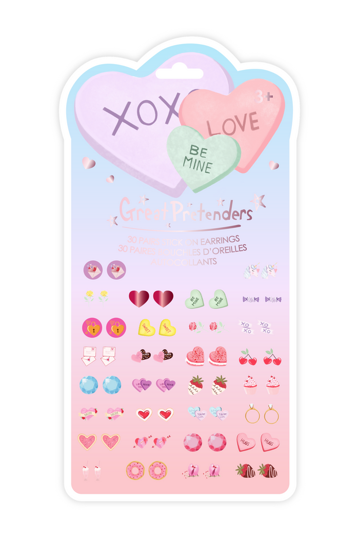1 Sheet / Candy Heart Love