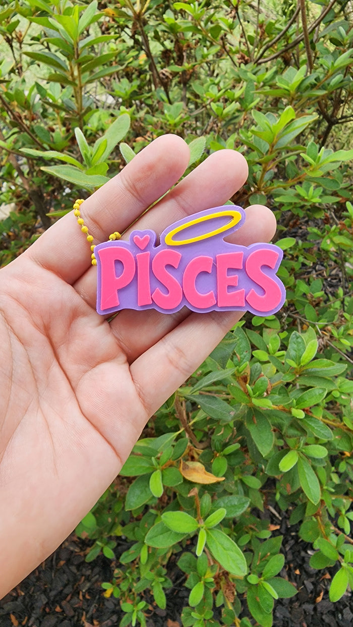 *STL /3MF FILE * Pisces Zodiac Sign Soda Popper
