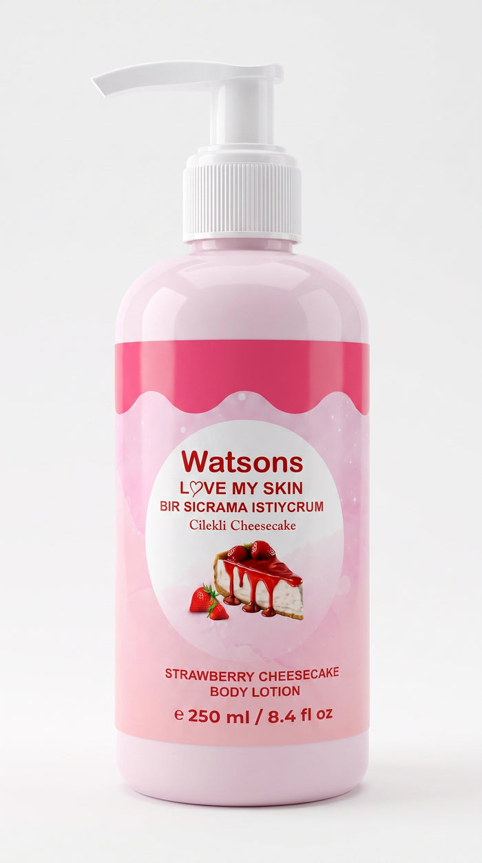 Strawberry Cheesecake Body Care Set - Watsons & Tala (5 Products + Gift) Watsons & Tala Body Care Bundle  Pinky Cosmetics