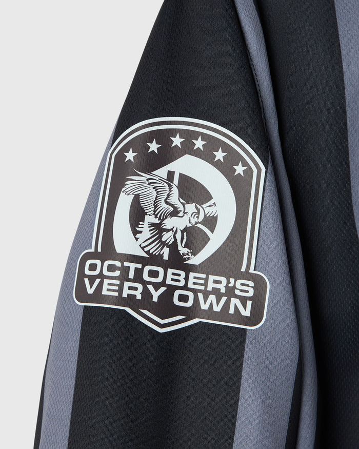 Stripe Soccer Jersey - Black