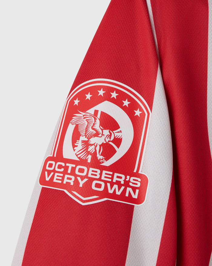 Stripe Soccer Jersey - Red