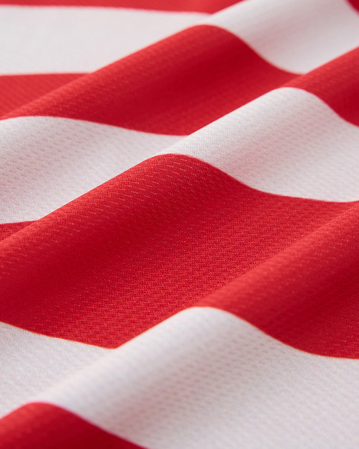 Stripe Soccer Jersey - Red