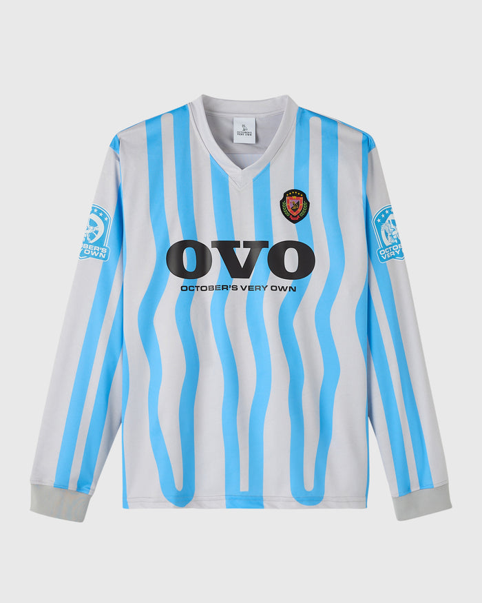 Stripe Soccer Jersey - Sandstone