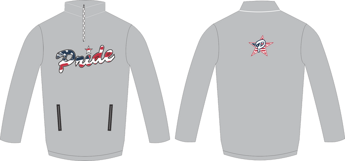 Sublimated Pride 1/4 Zip Jacket